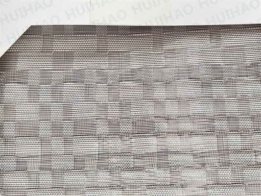 Vải kim loại dệt chống kiềm xen kẽ thủy tinh Chiều rộng 2,5m