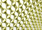 Màu sắc trang trí trần chuỗi Hook kim loại lưới Drapery với nhiều mô hình