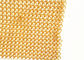 2mm dia 20mm OD màu vàng kim loại vòng lưới vải cho khách sạn kim loại rèm