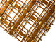 Kiểu dệt Kiến trúc trang trí bằng đồng cổ lưới vải trong kho