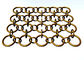 trang trí tường vòng kim loại lưới với vòng dây cho trang trí trần 1,5 m chiều rộng