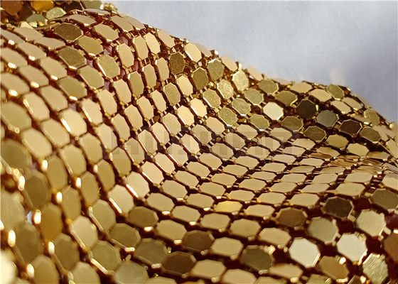 Vải lưới kim loại Sequin nhôm Anodized được sử dụng làm rèm phòng
