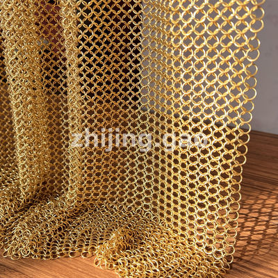 Lưới xích đồng 12mm, dễ lắp đặt