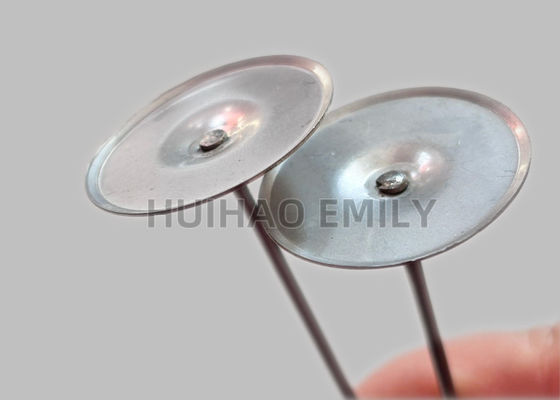 14GA áo khoác cách nhiệt Thép không gỉ Quilting Pin với máy giặt tự khóa