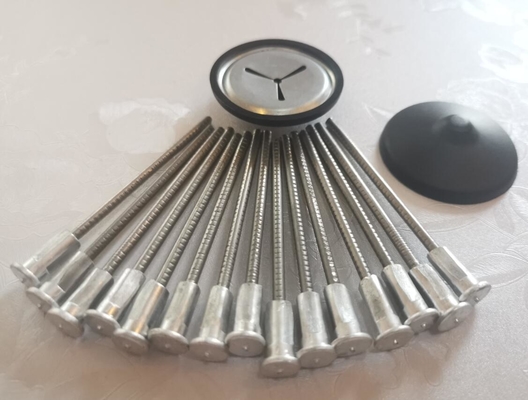 Chân hàn 3 mm X 65mm Bi-Kim loại có đầu cách điện bằng nhôm 6 X 15 Mm