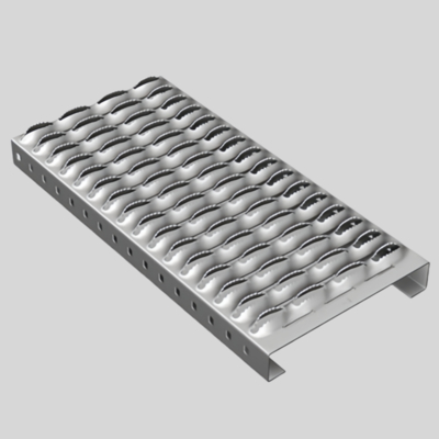 Các tấm lưới kiến trúc nhôm lỗ cho các nền tảng grating Grip Strut