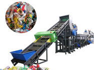 Dây chuyền tái chế nhựa 2000kg / H 280kw Dây chuyền tái chế rửa chai HDPE