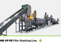 Máy tái chế nhựa Phim nông nghiệp Dây chuyền rửa phim PP PE