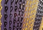 Rèm liên kết chuỗi kim loại nhôm anodized được sử dụng làm lớp phủ tường