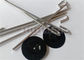 Odm Aluminium J Hook Pins Với vòng đệm tự khóa để bảo vệ lưới thép cho các tấm pin mặt trời