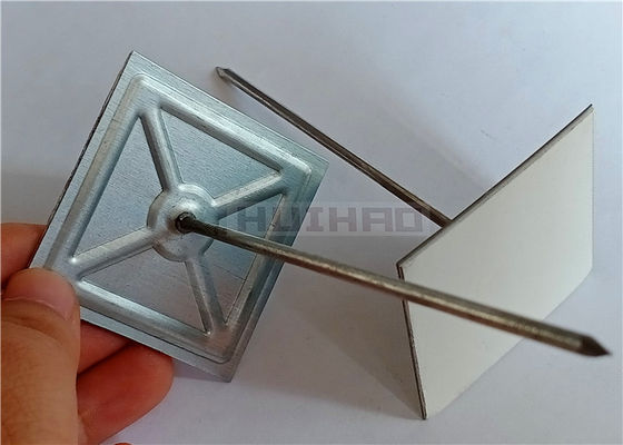 Rockwool cố định tự dính cách nhiệt chân nhôm 2-1/2 "Đối với hệ thống HVAC