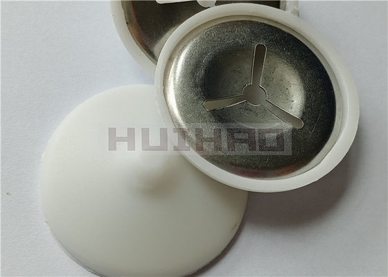 22mm thép không gỉ tự khóa nắp mái vòm cho chân cách nhiệt