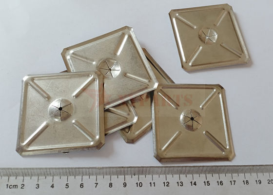 Vòng đệm tự khóa cách nhiệt 2-1/2" bằng thép không gỉ, kẹp cách nhiệt xốp