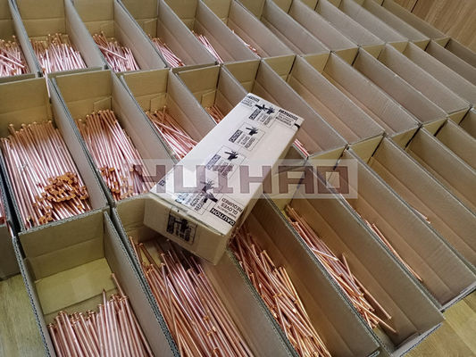 Chốt hàn phóng điện tụ điện bằng thép mạ đồng 3x65mm để gắn cách điện trên các kim loại khác nhau