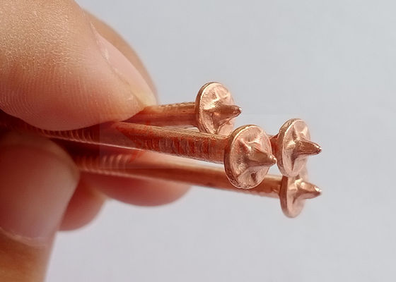Chốt hàn phóng điện tụ điện bằng thép mạ đồng 3x65mm để gắn cách điện trên các kim loại khác nhau