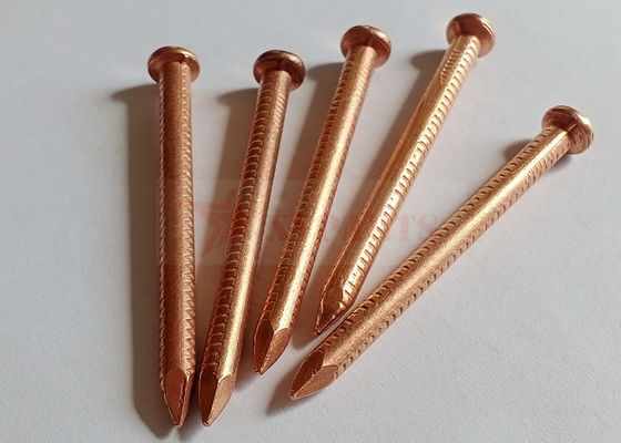 Chốt hàn phóng điện tụ điện bằng thép mạ đồng 3x65mm để gắn cách điện trên các kim loại khác nhau