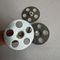 36 MM Perforated Isolation Disc Washers PACK X 50 Đối với các tấm cố định