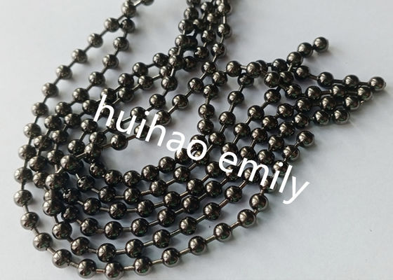 5mm chống cháy thép quả Bead chuỗi rèm cửa cho phân vùng nội bộ