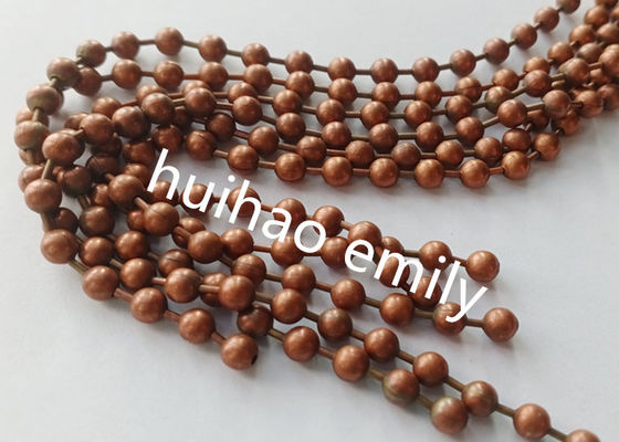 5mm chống cháy thép quả Bead chuỗi rèm cửa cho phân vùng nội bộ