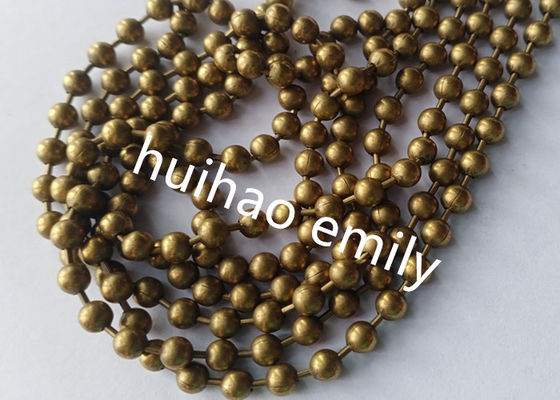 5mm chống cháy thép quả Bead chuỗi rèm cửa cho phân vùng nội bộ
