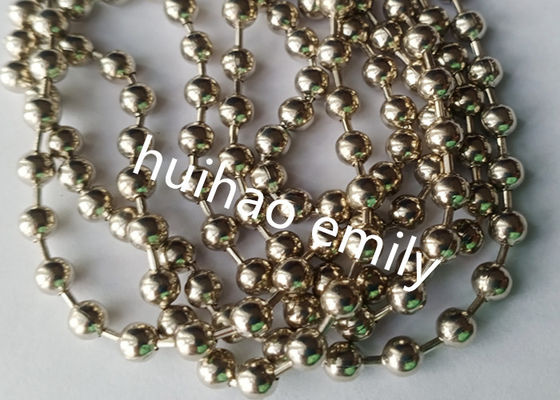 5mm chống cháy thép quả Bead chuỗi rèm cửa cho phân vùng nội bộ