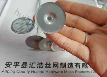Ghim hàn đầu lõm kim loại ống dẫn 38mm 12Gauge cho hệ thống HVAC