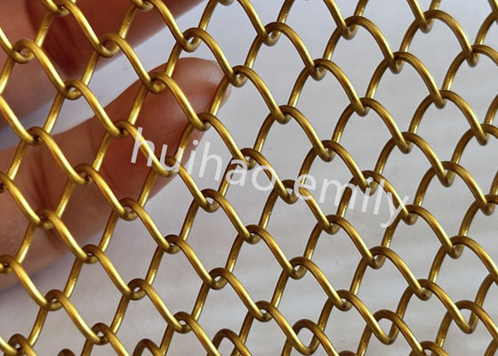 Kiến trúc nhôm kim loại cuộn lưới xếp nếp cho trung tâm mua sắm