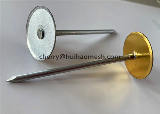 10 Gauge HVAC ducting Isolation Weld Pins cho công việc bọc ống hoặc bọc ống