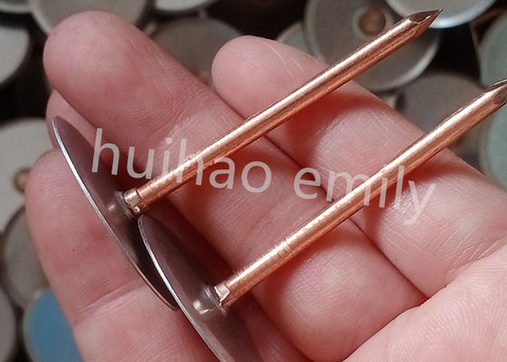 38mm đồng phủ vòm đầu hàn chân cho ống dẫn cách nhiệt