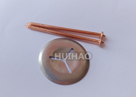 3x65mm Isolation Fastener CD Weld Stud Pins với vải đồng