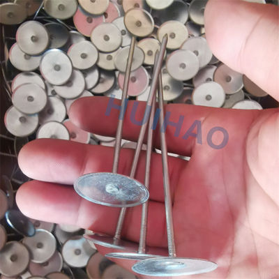 Cúp đầu cách nhiệt Gói hàn với cơ sở tròn 30 mm cho cách nhiệt ống HVAC