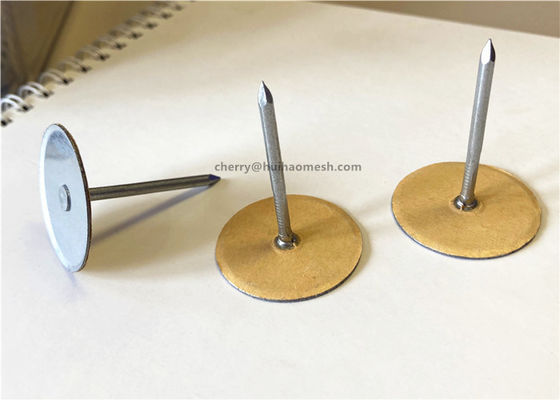 Galvanized thép Cup đầu hàn chân được thiết kế để hàn qua và bảo mật bọc cách nhiệt để HVAC ống dẫn