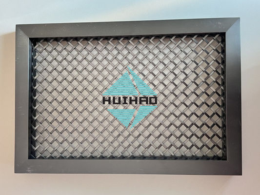 Thiết kế đồ trang trí Antique mạ kết thúc Metal Mesh Panel cho Cabinet Door Insert