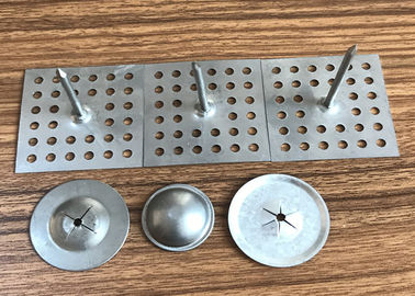 Chốt neo cách nhiệt đế thép mạ kẽm đục lỗ để cố định cách nhiệt bằng len đá & len thủy tinh
