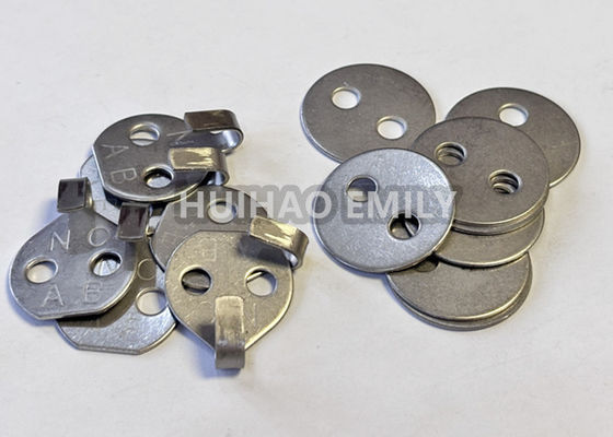 Ss304 Thắt dây Anchor Hooks Máy giặt cho áo khoác cách nhiệt
