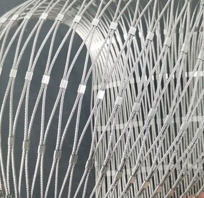 Kiến trúc linh hoạt 2' X 2' SS304 lưới dây để an toàn