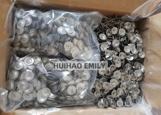14 Ga Stainless Steel 304 Lacing Anchors Pin cho áo khoác cách nhiệt