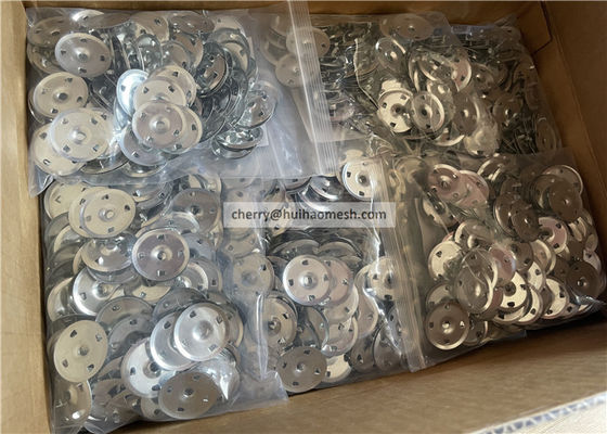 1-1/4" Metal Tabbed Washers Used To Attach Foam-Core Tile Backer Board