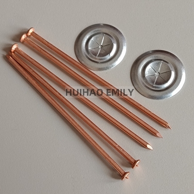 3x65mm Isolation Fastener CD Weld Stud Pins với vải đồng