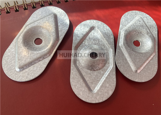 Tấm cố định cách nhiệt thép mạ kẽm-nhôm 75mm để gắn cách nhiệt mái và tấm phủ
