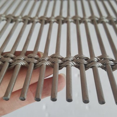Aisi 304 Cable Rod Mesh cho màn hình tường