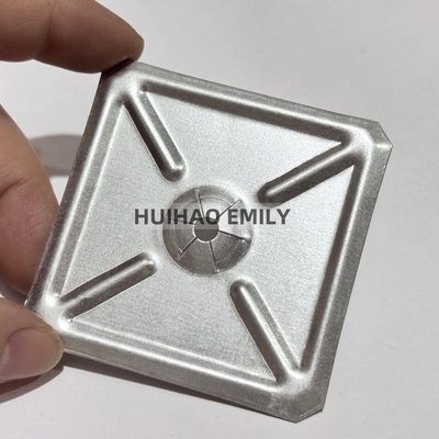 2-1/2" thép nhẹ cách điện hình vuông tự khóa máy giặt để cố định kết nối Insulation