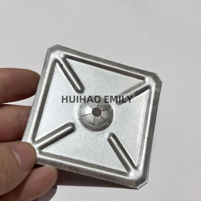 2-1/2" thép nhẹ cách điện hình vuông tự khóa máy giặt để cố định kết nối Insulation
