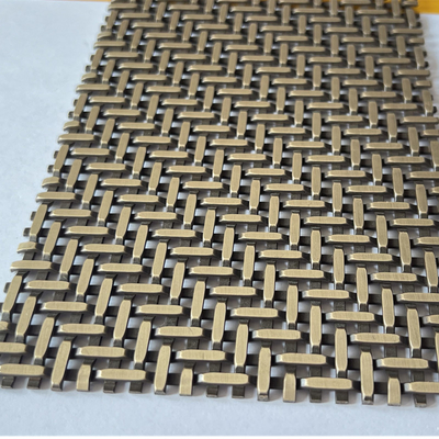 SS304 Woven Wire Mesh For Kitchen Furniture Door Balustrade (Máy móc nhà bếp)
