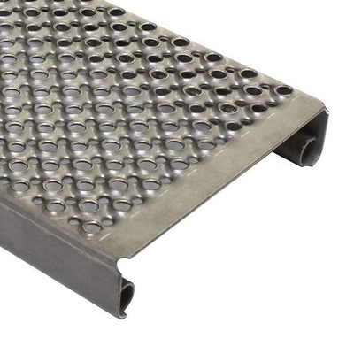 Q235 Thép carbon đục lỗ Grip Strut Grating 2MM-3MM