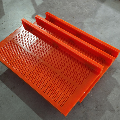 Lưới sàng lọc tự làm sạch bằng polyurethane, độ dày 30-40mm