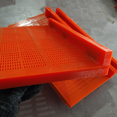 Lưới sàng lọc tự làm sạch bằng polyurethane, độ dày 30-40mm