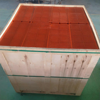 Lưới sàng lọc tự làm sạch bằng polyurethane, độ dày 30-40mm