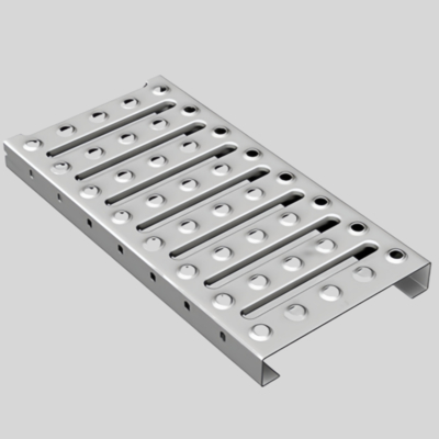 Các tấm lưới kiến trúc nhôm lỗ cho các nền tảng grating Grip Strut