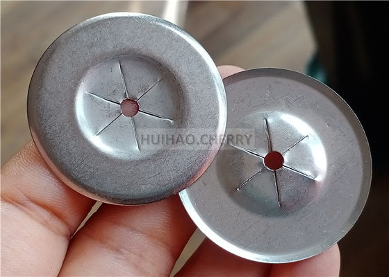 Vòng đệm tự khóa vuông 2,5 "bằng thép mạ kẽm 63,5mm được sử dụng để buộc chặt các chốt cách điện